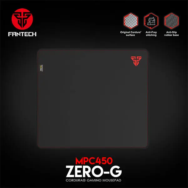 product-name:FANTECH ZERO-G MPC450 CORDURA® SURFACE Mouse Pad,supplier-name:Mania Computer Store