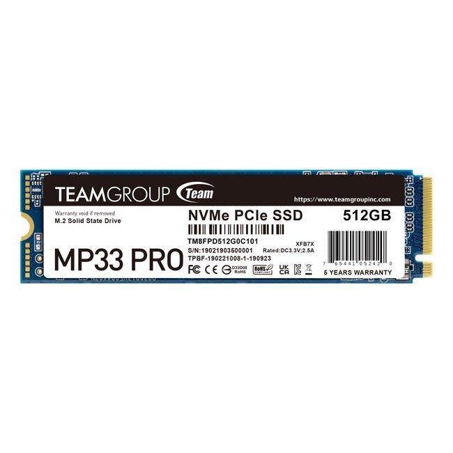 product-name:TeamGroup MP33 PRO - M.2 NVME 512GB,supplier-name:Mania Computer Store