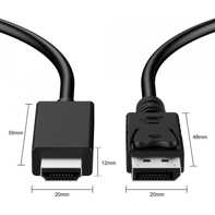 product-name:Convertor CB-DP-HD-3M From DISPLAY to HDMI-3M,supplier-name:Mania Computer Store