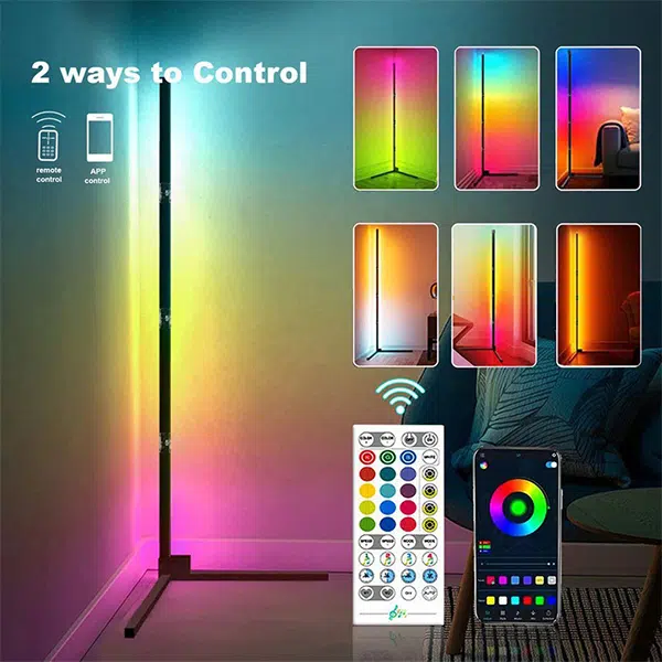 product-name:Smart Led Floor Lamp RGB Color 1.5M,supplier-name:Mania Computer Store