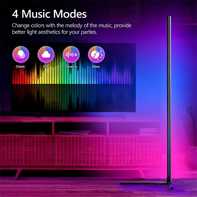 product-name:Smart Led Floor Lamp RGB Color 1.5M,supplier-name:Mania Computer Store