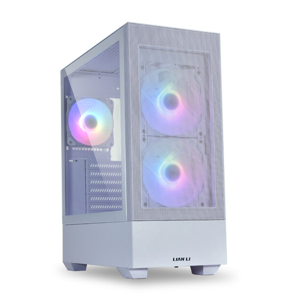 product-name:LIAN LI LANCOOL 205 MESH C ARGB TEMPERED GLASS GAMING CASE – WHITE,supplier-name:Mania Computer Store