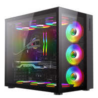 product-name:GameMax Infinity Mid-Tower Tempered Glass Gaming Case – Black,supplier-name:Mania Computer Store