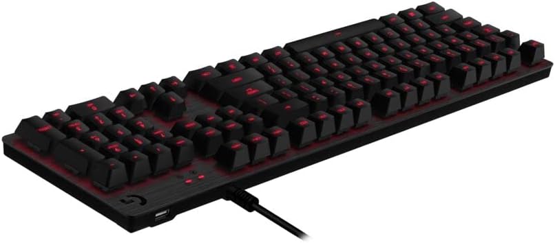 product-name:Logitech G413 Backlit Mechanical Gaming Keyboard with USB Passthrough – Carbon,supplier-name:Number One Store