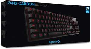 product-name:Logitech G413 Backlit Mechanical Gaming Keyboard with USB Passthrough – Carbon,supplier-name:Number One Store