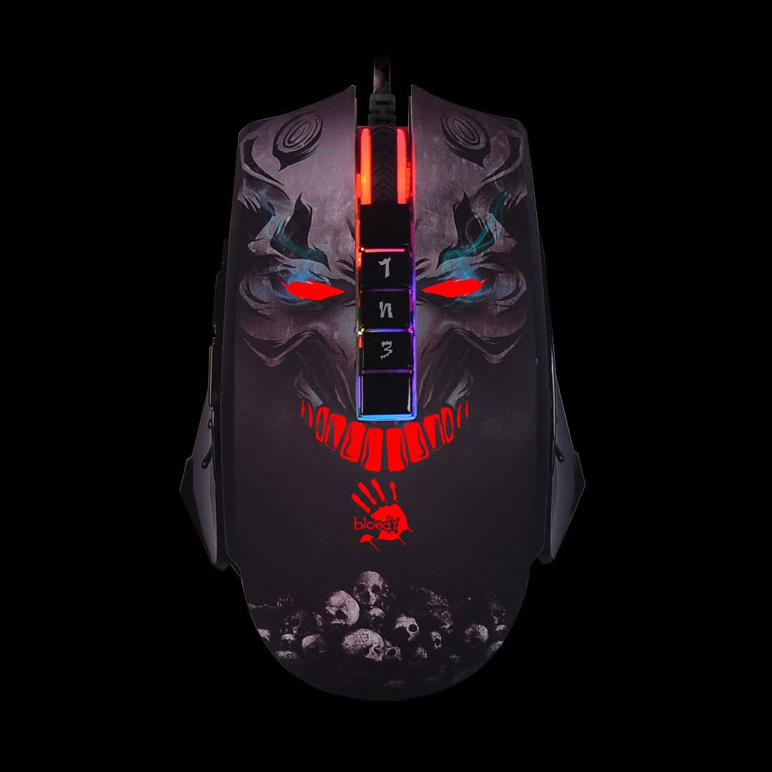 product-name:BLOODY P85S RGB GAMING MOUSE HIGH PRECISE - 8000 CPI (ACTIVATED ULTRACORE 3&4),supplier-name:Number One Store