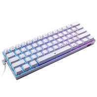 product-name:REDRAGON DRAGONBORN K630W RGB 60% SOFT TOUTCH WIRED MECHANICAL GAMING KEYOARD - WHITE,supplier-name:Number One Store