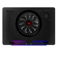 product-name:REDRAGON GCP500 IVY 5 FANS RGB LIGHT FAN CONTROL BUTTON 2 USB ALUMINUM PANEL FASTER LAPTOP COOLER,supplier-name:Number One Store