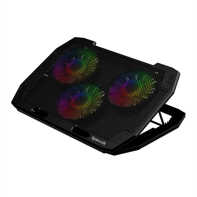 product-name:REDRAGON GCP511 INGRID RGB 3 FANS RGB LIGHT WITH FAN CONTROL BUTTON LAPTOP COOLER,supplier-name:Number One Store