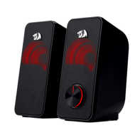 product-name:REDRAGON GS500 STENTOR 2.0 CHANNEL STEREO RED BACKLIGHT PC GAMING SPEAKER,supplier-name:Number One Store