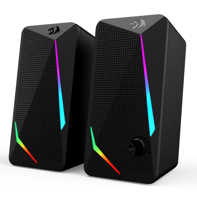 product-name:REDRAGON GS510 WALTZ RGB 2.0 CHANNEL STEREO SOUND DESKTOP GAMING SPEAKER WITH RGB LIGHT,supplier-name:Number One Store