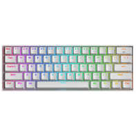 product-name:REDRAGON K530W RGB DRACONIC PRO 60% 61 KEYS WIRELESS 2.4GHZ/BT/WIRED MECHANICAL BROWN SWITCH GAMING KEYBOARD - WHITE,supplier-name:Number One Store