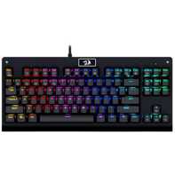 product-name:REDRAGON K568 V2 RGB DARK AVENGER WIRED 87 KEYS TKL MECHANICAL KEYBOARD BLUE SWITCH - BLACK,supplier-name:Number One Store