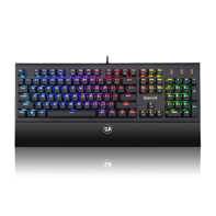 product-name:REDRAGON K569 ARYAMAN RGB BACKLIT 104 KEYS MECHANICAL GAMING KEYBOARD WITH WRIST REST,supplier-name:Number One Store