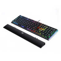 product-name:REDRAGON K569 ARYAMAN RGB BACKLIT 104 KEYS MECHANICAL GAMING KEYBOARD WITH WRIST REST,supplier-name:Number One Store