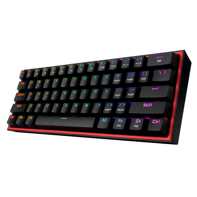 product-name:REDRAGON K617 RGB FIZZ RGB 60% WIRED MECHANICAL RED SWITCH GAMING KEYBOARD - BLACK,supplier-name:Number One Store