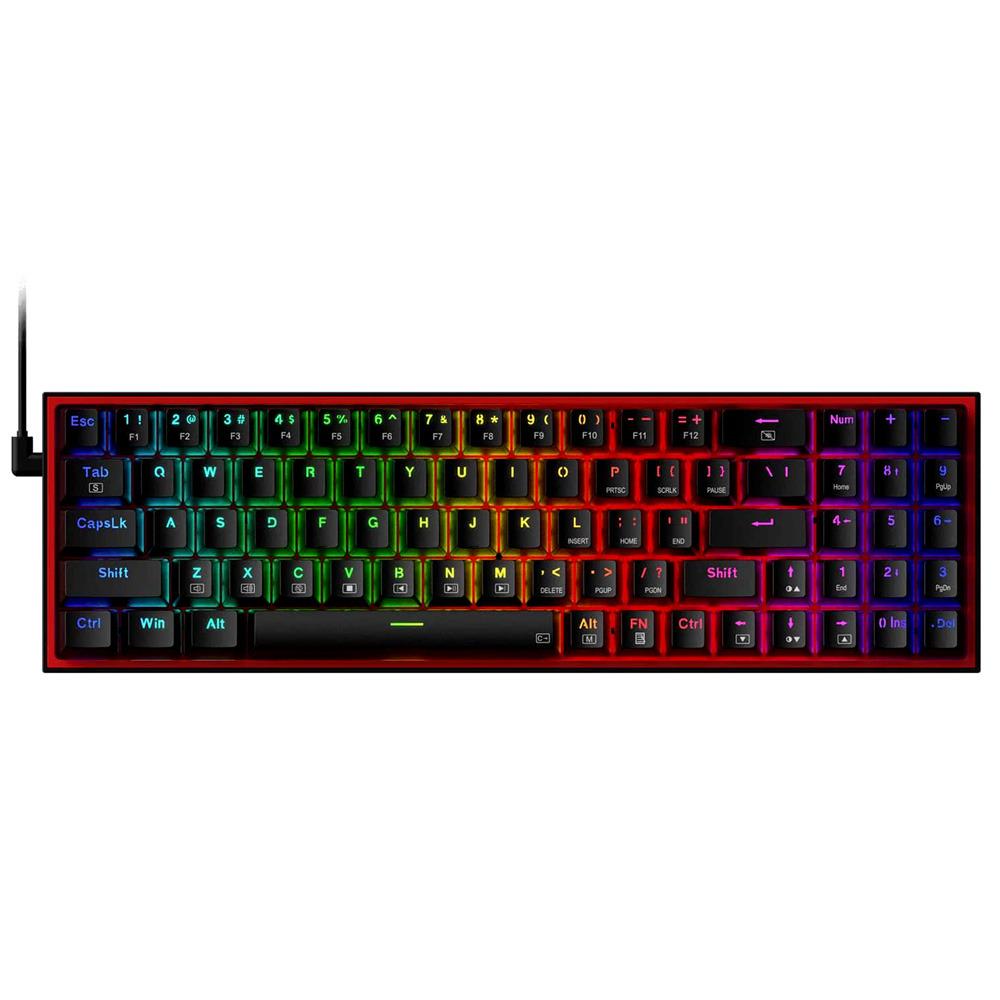 product-name:REDRAGON K628 POLLUX RGB 75% WIRED MECHANICAL RED SWITCH GAMING KEYBOARD - BLACK,supplier-name:Number One Store