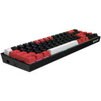 product-name:REDRAGON K631-PRO CASTOR PRO 65% RGB 3-MODE WIRELESS GAMING KEYBOARD - BLACK /RED/WHITE KEYCAPS,supplier-name:Number One Store