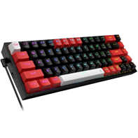 product-name:REDRAGON K631-PRO CASTOR PRO 65% RGB 3-MODE WIRELESS GAMING KEYBOARD - BLACK /RED/WHITE KEYCAPS,supplier-name:Number One Store