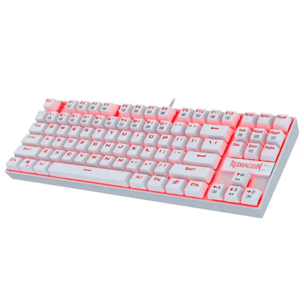 product-name:REDRAGON KUMARA K552 W-2 TKL LED BACKLIT MECHANICAL GAMING KEYBOARD - WHITE,supplier-name:Number One Store