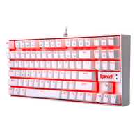 product-name:REDRAGON KUMARA K552 W-2 TKL LED BACKLIT MECHANICAL GAMING KEYBOARD - WHITE,supplier-name:Number One Store