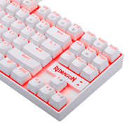 product-name:REDRAGON KUMARA K552 W-2 TKL LED BACKLIT MECHANICAL GAMING KEYBOARD - WHITE,supplier-name:Number One Store