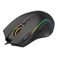 product-name:REDRAGON M612 RGB PREDATOR 8000 DPI WIRED OPTICAL GAMER MOUSE WITH 11 PROGRAMMABLE BUTTON & 5 BACKLIT MODES,supplier-name:Number One Store