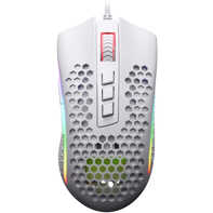 product-name:REDRAGON M808W-RGB STORM WIRED 12400 DPI HONEYCOMB GAMING MOUSE - WHITE,supplier-name:Number One Store