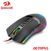 product-name:EDRAGON OCTOPUS M712 10000DPI 8 BUTTONS 12 RGB MODES WIRED GAMING MOUSE - BLACK,supplier-name:Number One Store