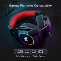 product-name:REDRAGON ZEUS-X H510 RGB 7.1 SURROUND SOUND MEMORY FOAM EAR PADS - 53MM DRIVERS WIRED GAMING HEADSET,supplier-name:Number One Store