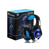 product-name:BEEXCELLENT GM1 WIRED 3.5MM OVER-EAR PRO GAMING HEADSET DEEP SOUND WITH LED LIGHTING AND MICROPHONE - BLUE,supplier-name:Number One Store