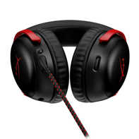 product-name:HYPERX CLOUD III 53 MM DRIVERS DTS:X® SPATIAL AUDIO ULTRA-CLEAR LED MICROPHONE WIRED GAMING HEADSET - BLACK/RED,supplier-name:Number One Store