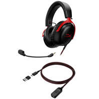 product-name:HYPERX CLOUD III 53 MM DRIVERS DTS:X® SPATIAL AUDIO ULTRA-CLEAR LED MICROPHONE WIRED GAMING HEADSET - BLACK/RED,supplier-name:Number One Store