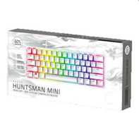 product-name:RAZER HUNTSMAN MINI MERCURY PURBPLE SWITCH 60% OPTICAL GAMING KEYBOARD - WHITE,supplier-name:Number One Store