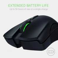 product-name:RAZER MAMBA WIRELESS GAMING MOUSE 50 HOURS OF BATTERY LIFE ADAPTIVE FREQUENCY TECHNOLOGY (AFT) 5G ADVANCED OPTICAL SENSOR,supplier-name:Number One Store