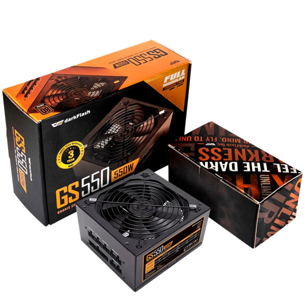 product-name:DARKFLASH GS 650W BRONZE CERTIFIED FULLY MODULAR POWER SUPPLY 80 PLUS,supplier-name:Number One Store