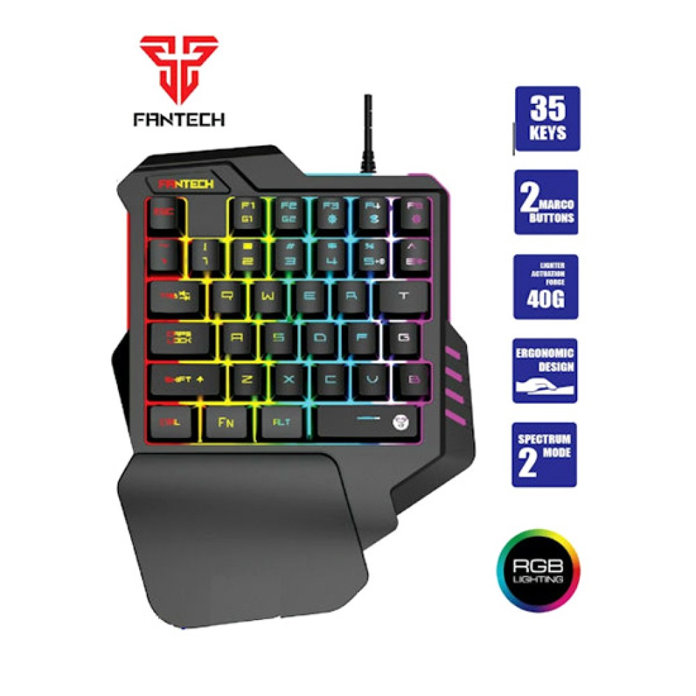 product-name:FANTECH ARCHER K512 ONE-HAND RGB GAMING KEYPAD,supplier-name:Number One Store