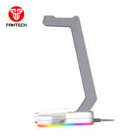 product-name:FANTECH TOWER AC3001S SPACE EDITION TRIANGULAR BASE 10 RGB MODE HEADSET STAND - WHITE,supplier-name:Number One Store