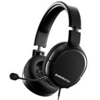 product-name:STEELSERIES ARCTIS 1 ALL-PLATFORM DETACHABLE CLEARCAST MICROPHONE LIGHTWEIGHT WIRED GAMING HEADSET - BLACK,supplier-name:Number One Store