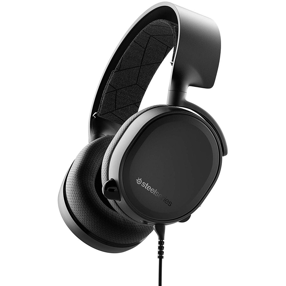 product-name:STEELSERIES ARCTIS 3 2019 EDITION ALL-PLATFORM CLEARCAST NOISE CANCELLING MICROPHONE WIRED GAMING HEADSET - BLACK,supplier-name:Number One Store