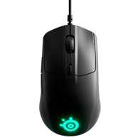 product-name:STEELSERIES RIVAL 3 OPTICAL SENSOR BRILLIANT PRISM RGB WIRED GAMING MOUSE - BLACK,supplier-name:Number One Store