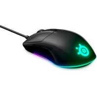 product-name:STEELSERIES RIVAL 3 OPTICAL SENSOR BRILLIANT PRISM RGB WIRED GAMING MOUSE - BLACK,supplier-name:Number One Store