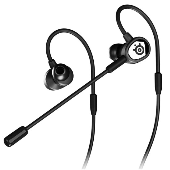 product-name:STEELSERIES TUSQ IN-EAR MULTIPLATFORM DUAL MICROPHONE WIRED GAMING HEADSET - BLACK,supplier-name:Number One Store