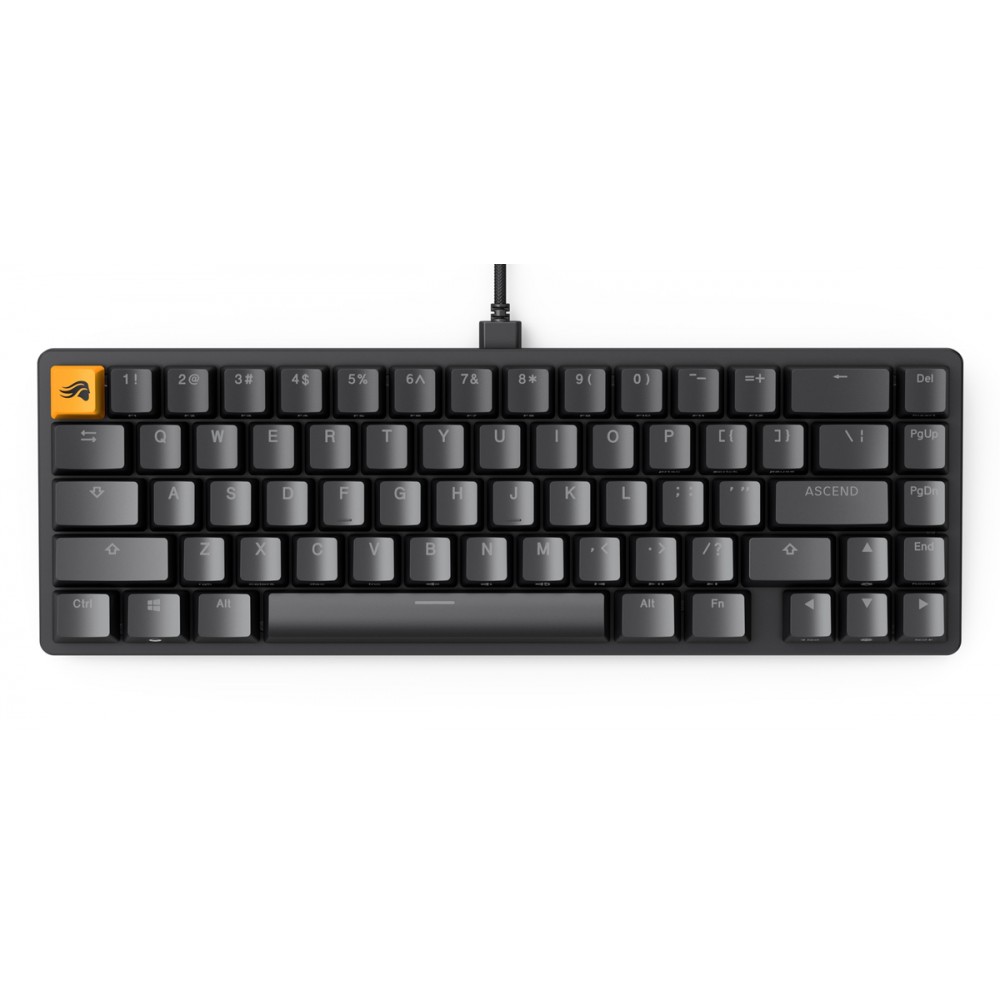 product-name:GLORIOUS GMMK2 RGB 65% PREBUILT ANSI ARABIC WIRED MECHANICAL LINEAR SWITCH GAMING KEYBOARD»Black,supplier-name:Number One Store