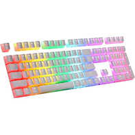 product-name:AJAZZ FROSTED DOUBLE LAYER PBT PUDDING KEYCAPS 108 KEYS FOR MECHANICAL KEYBOARD,supplier-name:Number One Store