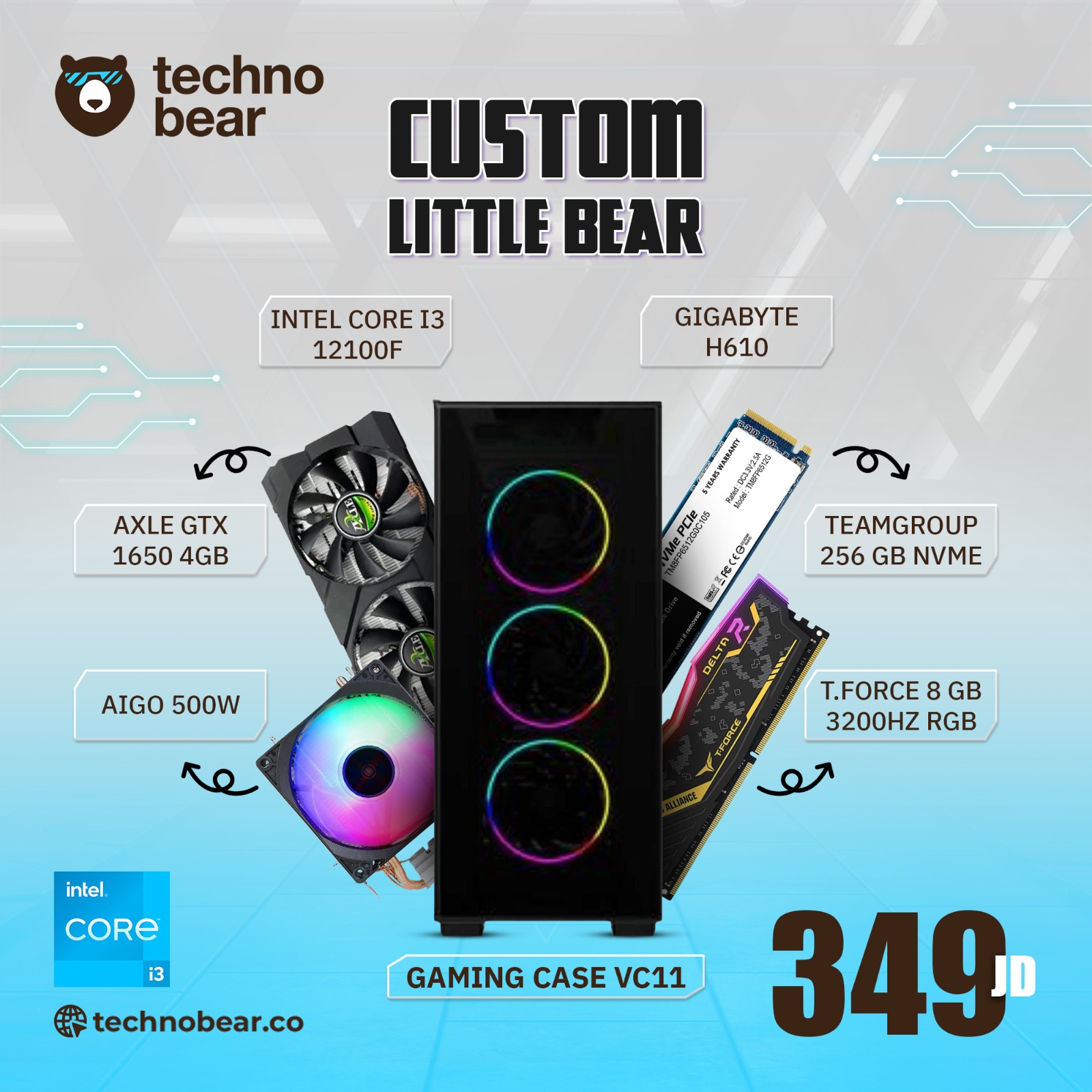 product-name:Custom Little Bear,supplier-name:Mania Computer Store