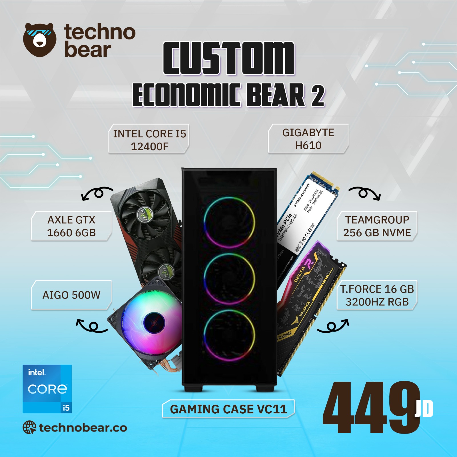 product-name:Custom Economic bear 2,supplier-name:Mania Computer Store
