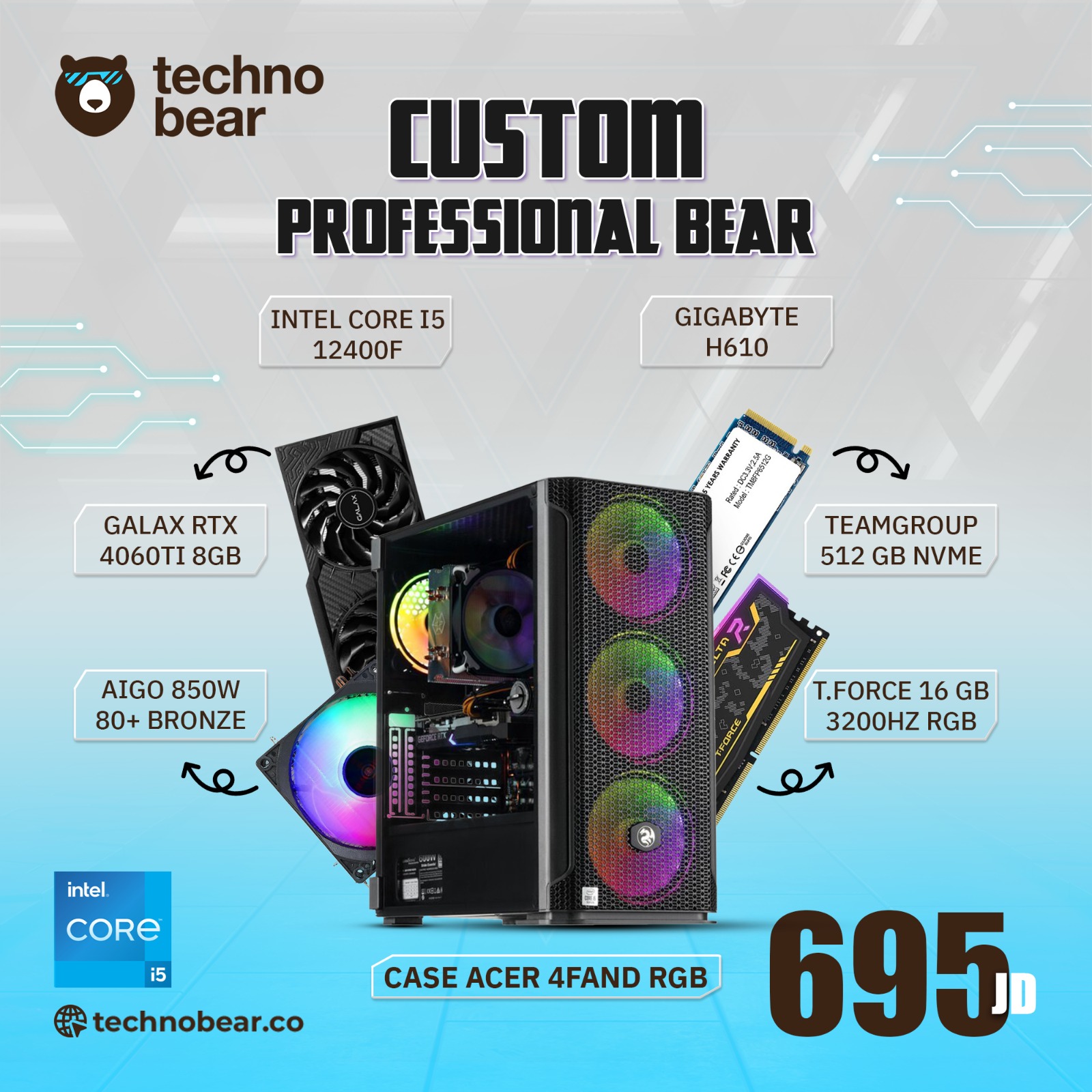 product-name:Custom Professional bear,supplier-name:Mania Computer Store