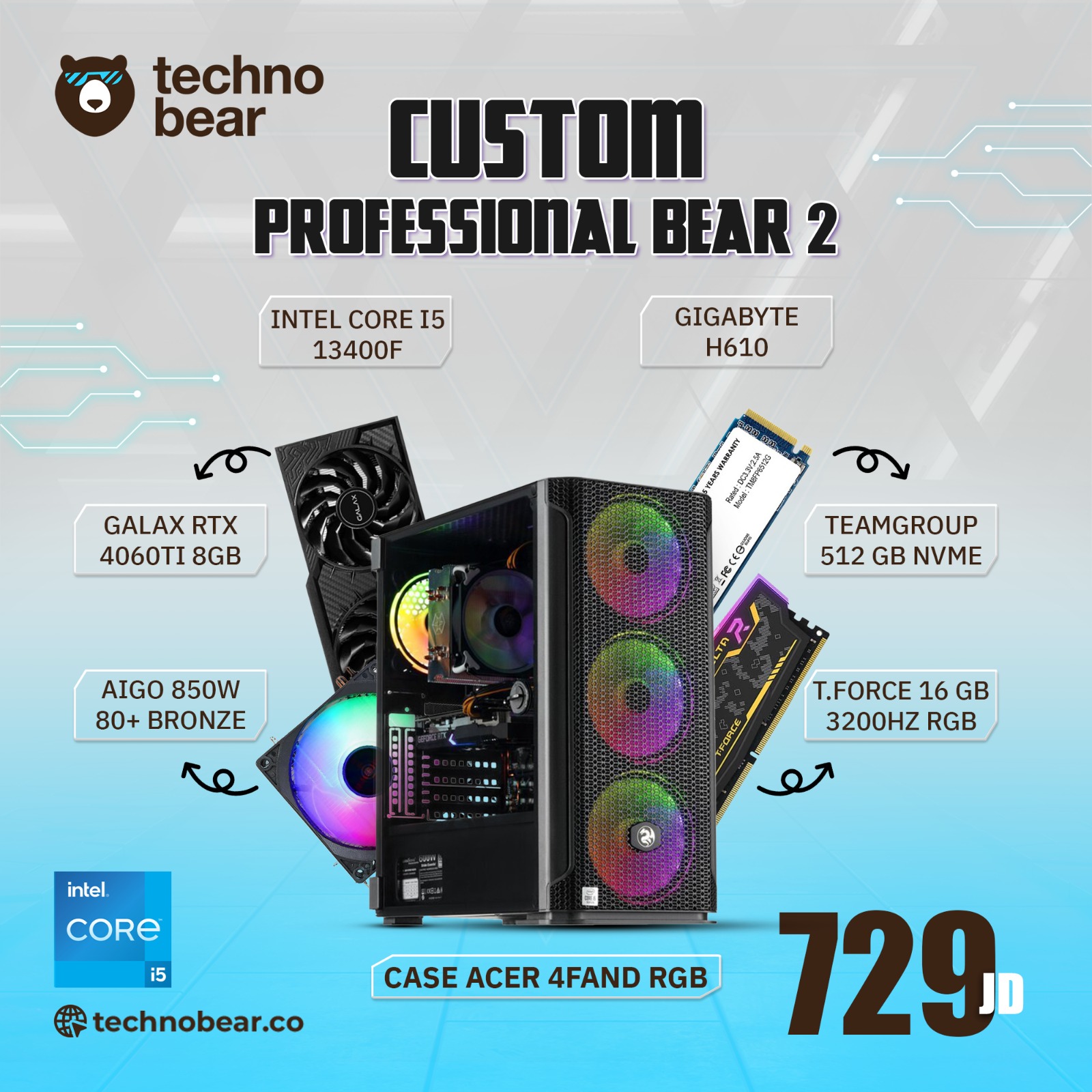 product-name:Custom Professional bear 2,supplier-name:Mania Computer Store