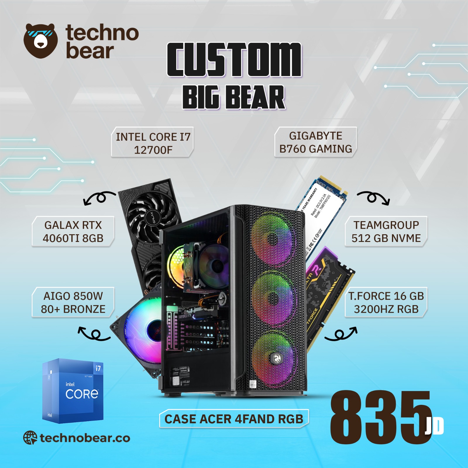 product-name:Custom Big Bear,supplier-name:Mania Computer Store